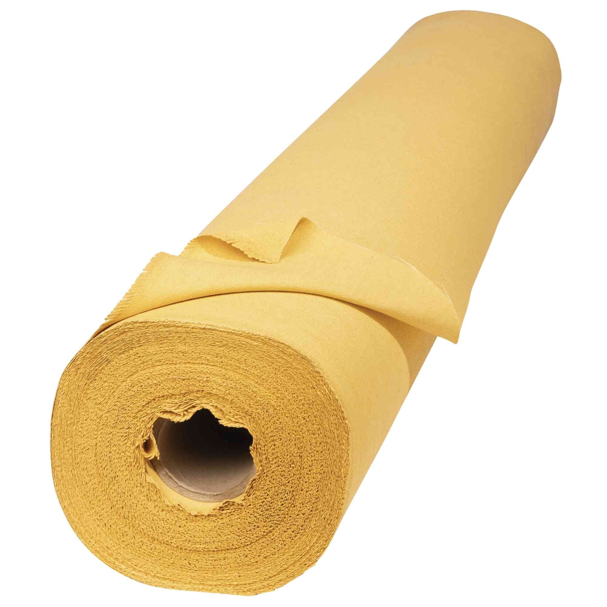 Jackson Safety® - Welding Blanket - Acrylic Coated Fiberglass - Weight (per sq. yd.) 23 oz - Thickness 0.034" - Yellow - 6' x 150'  - Model # 36150